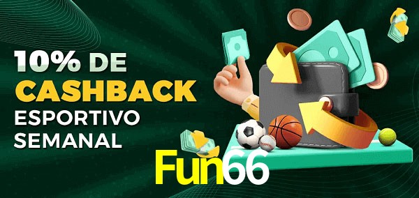 10% de bônus de cashback na Fun66